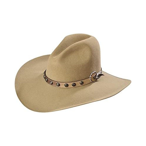 Stetson Men's 4X Broken Bow Buffalo Cowboy Hat Buck Tan 6 7/8