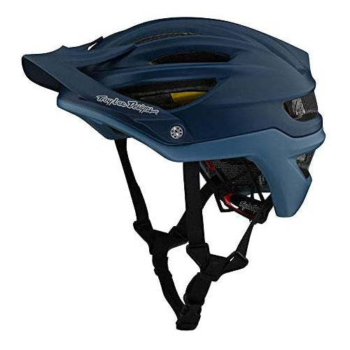Troy Lee Designs Adult | All Mountain | Mountain Bike Half Shell A2 Helmet Decoy W/MIPS (Smokey Blue, SM)