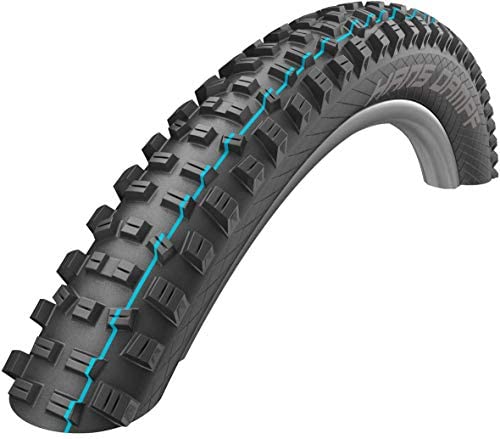 Schwalbe Hans Dampf Folding Tubeless Ready Addix Speedgrip SnakeSkin Apex 67TPI Tire, Black, 29" x 2.60"