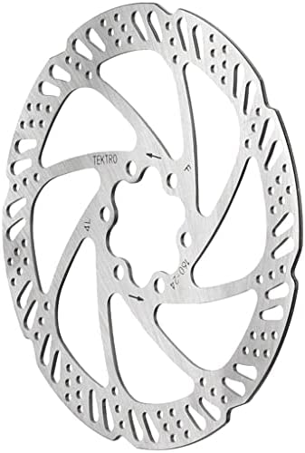 Tektro TR180-24 Disc Rotor - 180mm, 6-Bolt, Silver