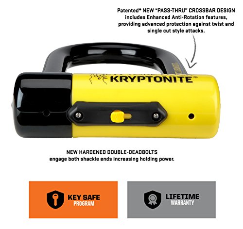 Kryptonite New York Lock Fahgettaboutit Mini 18mm U-Lock Bicycle Lock