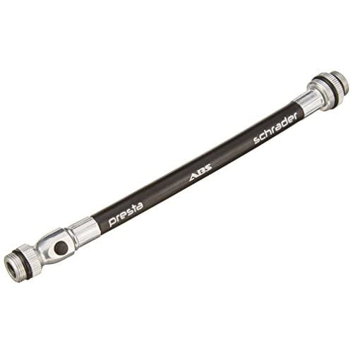 LEZYNE Abs Presta/Shrader Hose, Black/Silver