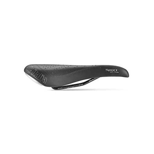 Selle Italia Sport Gel Flow Road Bike Saddle - Comfortable MTB and Road Bicycle Seat for Men and Women