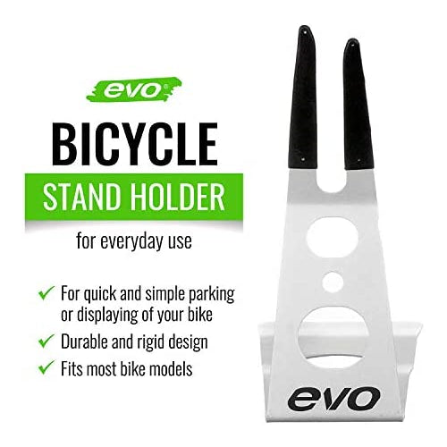evo Front or Rear Hub Bike Stand for Road & Mountain Bikes - Universal Design - 20"