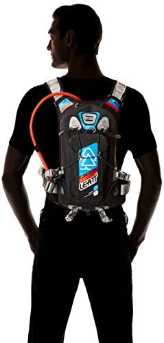 Leatt DBX Enduro Hydration Bag Unisex Adult, Black/Blue/Orange