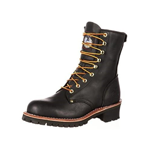 Georgia Boot Logger Work Boot Size 4.5(M) Black