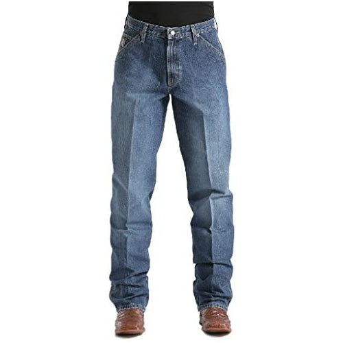Cinch Men's Blue Label Tapered Loose Fit Jeans Vintage 35W x 34L
