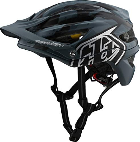 Troy Lee Designs Adult | Trail | All Mountain | Mountain Bike A2 MIPS Camo Helmet (SM, Blue)