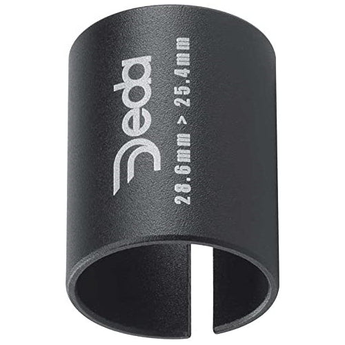 Deda Elementi Unisex Stem Sleeve Adaptor, Black, 1 to 8th UK