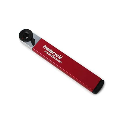 Prestacycle Bike Pocket Ratchet w/8 Bit Sizes inside handle