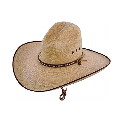 Charlie 1 Horse Men's 15X Bandito Straw Cowboy Hat Natural 7 1/4