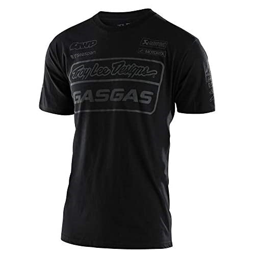 Troy Lee Designs Men's TLD Gasgas Team Shirts,Small,Black