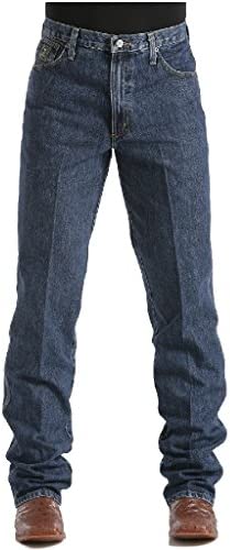 Cinch Men's Green Label Relaxed Tapered Jeans Dark Stone 35W x 38L