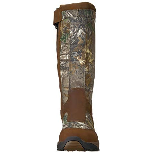 Rocky Men's Retraction Waterproof Side-Zip Snake Boot Knee High, Realtree Xtra, 9.5 M US