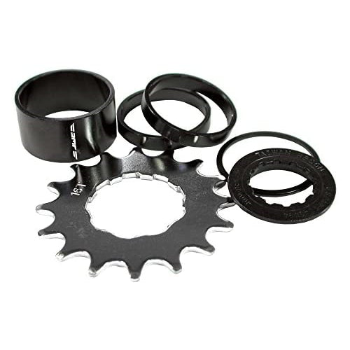 DMR Single Speed Spacer Kit, Includes 16t Cog