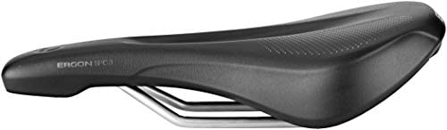 Ergon - SFC3 Gel Bicycle Saddle | for Hybrid, Commuting and E-Bikes | Unisex | Large | Black