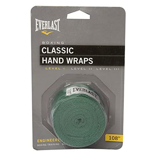 Everlast Professional Hand Wraps (Green, 120)