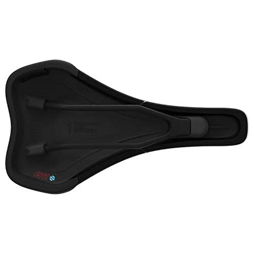 SQlab 611 Ergowave MTB Carbon Bicycle Saddle (14cm), Black