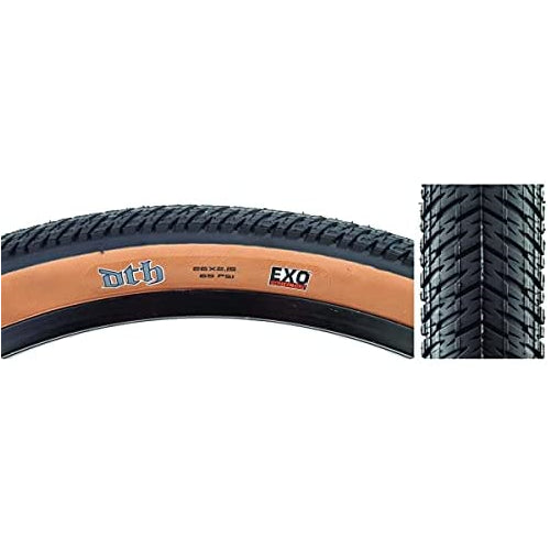 MAXXIS Tires Dth 26 x 2.15 Black/DSK Fold/60 SC/EXO - TB00334100