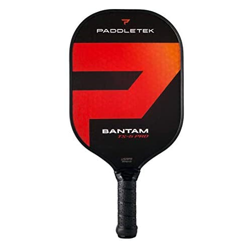 Paddletek Bantam TS-5 Pro Pickleball Paddle | Standard Weight | Standard Grip | Yellow