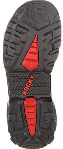 Rocky Men's Treadflex Waterproof 8" Work Boot Composite Toe Dark Brown 9.5 EE