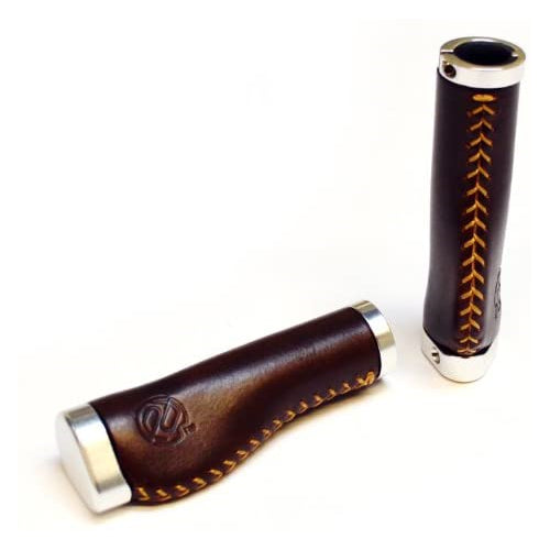 Portland Design Works | Whiskey Grips | Bicycle Handlebar Grips, Brown