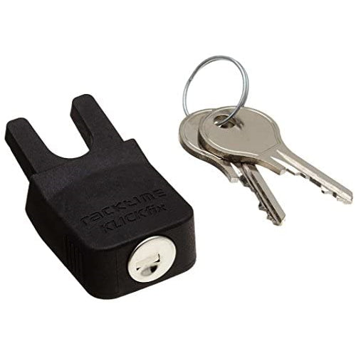 Racktime Unisex_Adult Schloss Secure-it Lock, Black, Standard Size