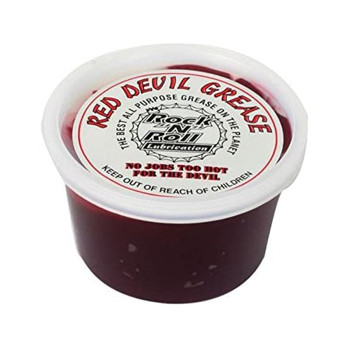 Rock-N-Roll Red Devil all purpose grease, 16oz tub