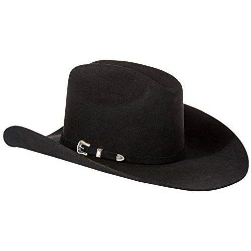 Stetson Men's 3X Oakridge Wool Cowboy Hat Black 7 1/4 [Apparel]