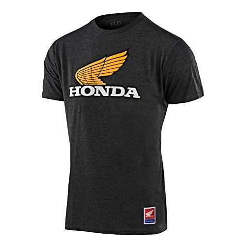 Troy Lee Designs Honda Retro Wing Mens Tee Charcoal Heather size Medium