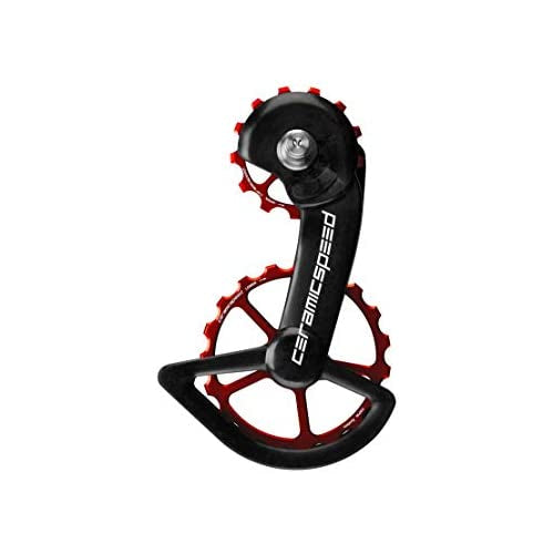 CeramicSpeed 102127 OSPW System for Shimano 9100/8000, Red, 13/19T
