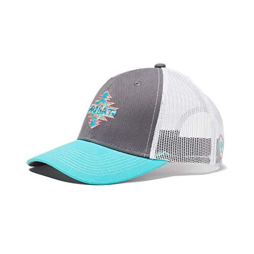 ARIAT Kid's Aztec Logo Snapback Cap Gray Size One Size