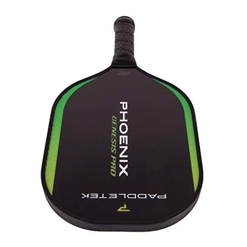 Paddletek Phoenix Genesis Pro Pickleball Paddle | Barium (Green) | Thin Grip