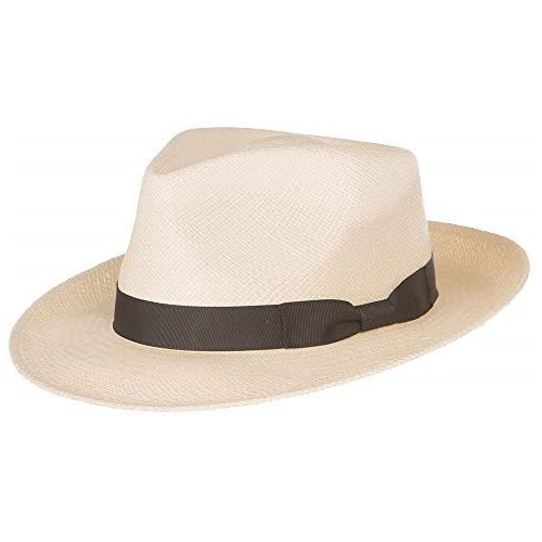 Stetson Hats Mens Retro 2 1/2 Brim Panama Fashion Hat XL Natural