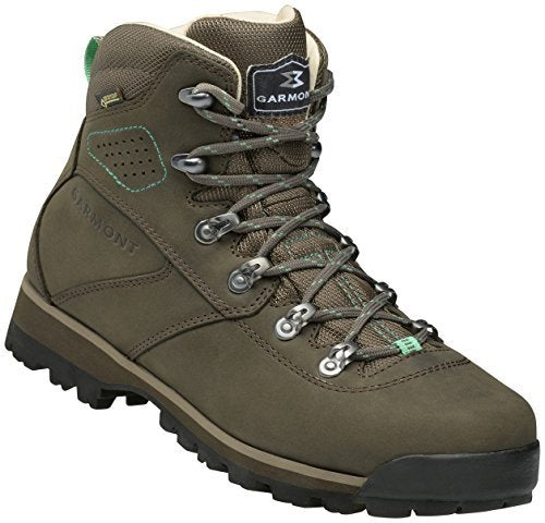Garmont Pordoi Nubuck Mid GTX Hiking Boot - Women's Olive Green/Light Green 10