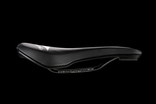 Selle Italia, X-Bow Superflow, L, Road, MTB, and Gravel Bike Saddle - for Men and Women, 255 x 145mm, 320g, Black