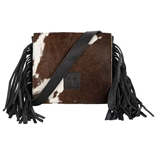 STS Ranchwear Cowhide Miss Kitty Crossbody Cowhide/Black One Size