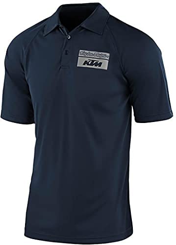 Troy Lee Designs Men's 20 TLD KTM Team Event Shirts,2X-Large,Navy