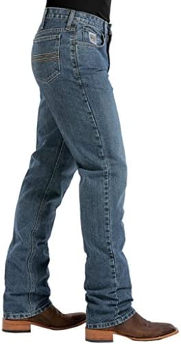 Cinch Men's Silver Label Straight Leg Jeans Indigo 31W x 34L