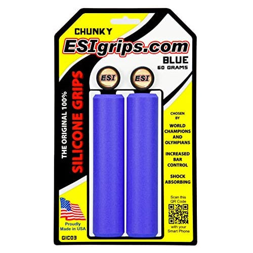 ESI Chunky MTB Grip (Blue)