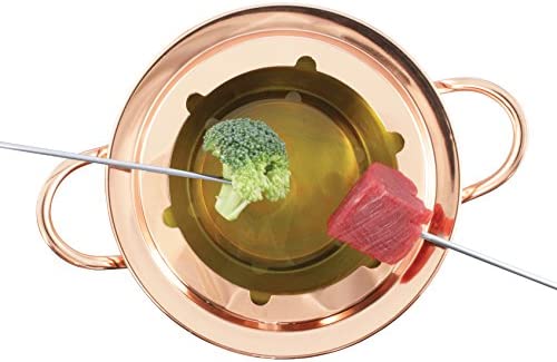 Swissmar 11-Piece Meat Fondue Set (Copper)