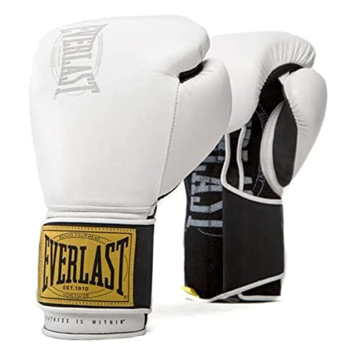 Everlast P00001710 1910 Classic Training Glove White 14OZ