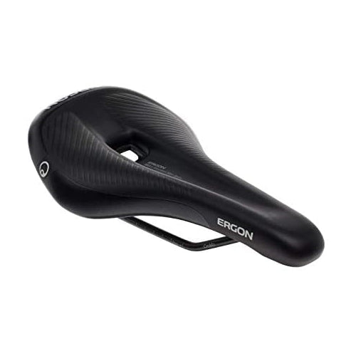 Ergon - SM E Mountain Sport Bicycle Saddle | for E-Mountain Bikes | Mens | Medium/Large | Stealth Black