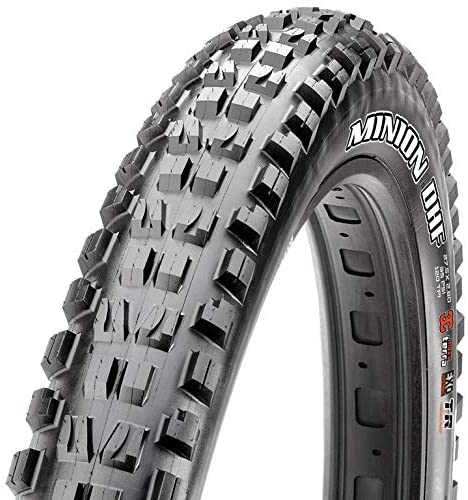 Maxxis Minion DHF Tire: 27.5 x 2.80, Folding, 120tpi, 3C MaxxTerra Compound, EXO+ Protection, Tubeless Ready, Black