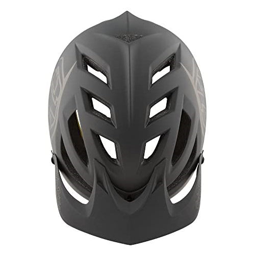 Troy Lee Designs Adult Half Shell | Cycling | All Mountain | Mountain Bike A1 Classic Helmet W/MIPS (Black, Small)