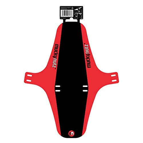 Mucky Nutz Face Fender, Black/Red, Regular