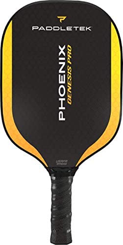 Paddletek Phoenix Genesis Pro Pickleball Paddle | Barium (Green) | Thin Grip