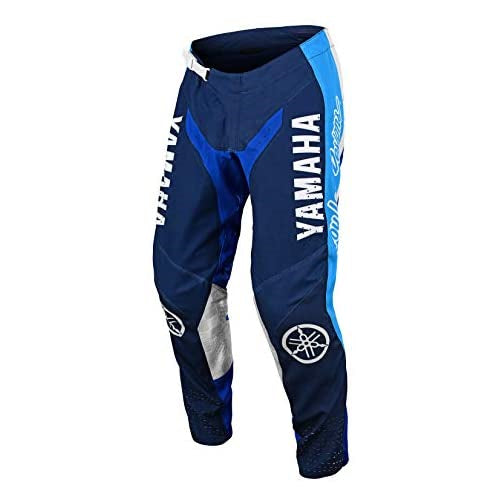 Troy Lee Designs Mens | Offroad | Motocross | SE Pro Yamaha L4 Pants (Navy, 34)