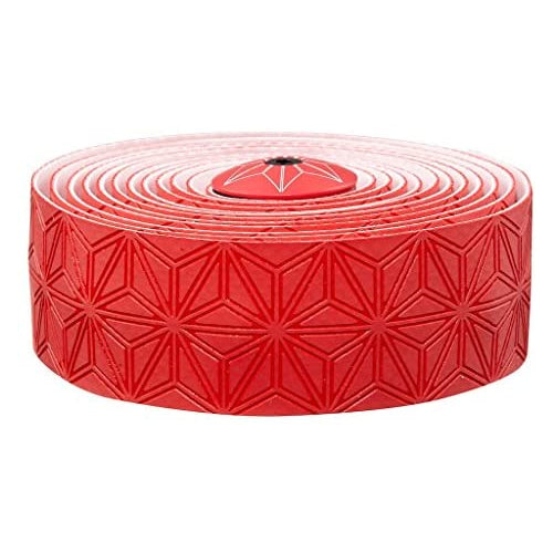 Supacaz Super Sticky Kush Silicone Gel Handlebar Tape, Red