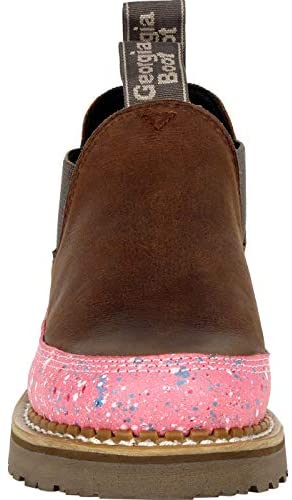 Georgia Boot Georgia Giant Women's Brown and Pink Romeo Shoe Size 9(M)